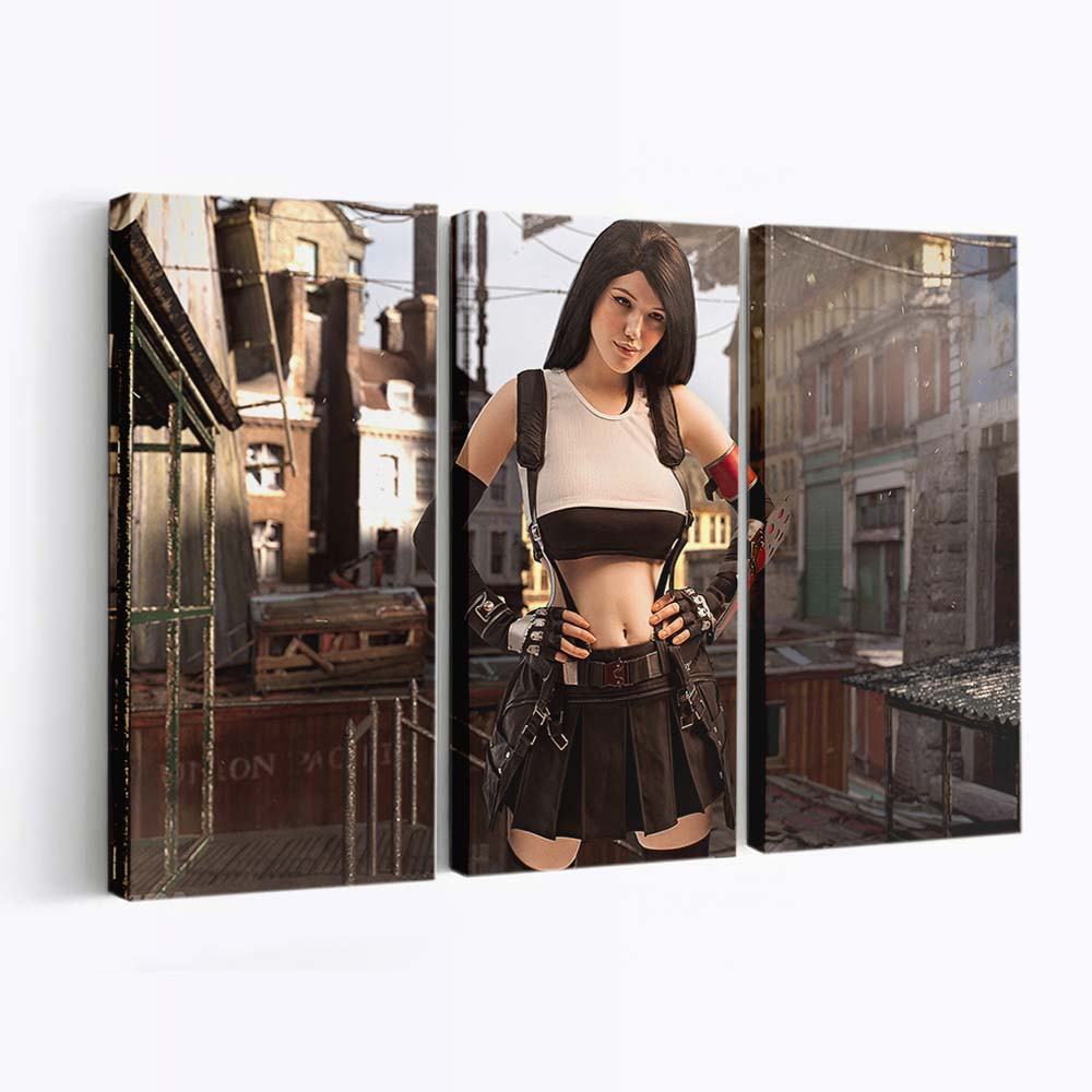 tifa lockhart final fantasy 7 cosplay dk